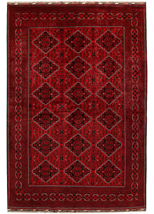 Dark Red Khal Mohammadi 6' 6 x 9' 7 - SKU 68924