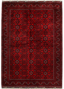 Dark Red Khal Mohammadi 6' 6 x 9' 8 - SKU 68925