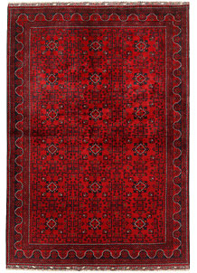 Dark Red Khal Mohammadi 6' 5 x 9' 2 - SKU 68926