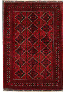 Dark Red Khal Mohammadi 6' 6 x 9' 6 - SKU 68929