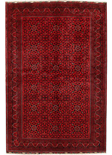 Dark Red Khal Mohammadi 6' 7 x 9' 10 - SKU 68933