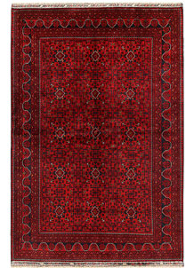 Dark Red Khal Mohammadi 6' 6 x 9' 6 - SKU 68935