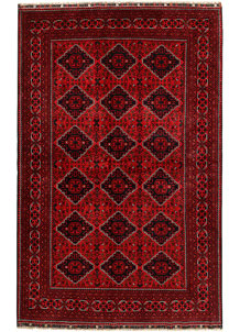 Dark Red Khal Mohammadi 6' 4 x 9' 11 - SKU 68938