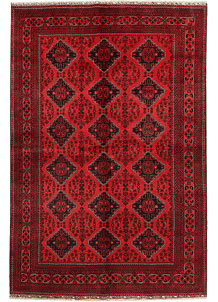 Dark Red Khal Mohammadi 6' 5 x 9' 5 - No. 68940