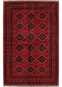 Dark Red Khal Mohammadi 6' 6 x 9' 11 - SKU 68942