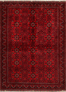Dark Red Khal Mohammadi 6' 6 x 9' 4 - No. 68947