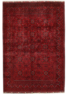 Dark Red Khal Mohammadi 6' 5 x 9' 6 - No. 68970