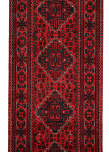 Dark Red Khal Mohammadi 2' 6 x 9' 4 - No. 68998