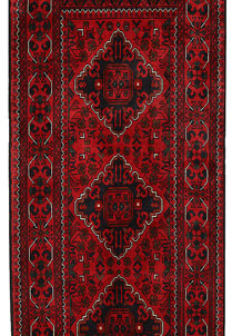 Dark Red Khal Mohammadi 2' 8 x 9' 6 - SKU 69001