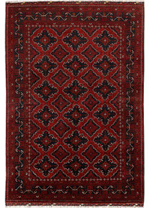 Dark Red Khal Mohammadi 6' 3 x 9' 4 - SKU 69039