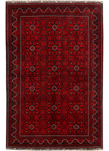 Dark Red Khal Mohammadi 6' 5 x 9' 8 - SKU 69041