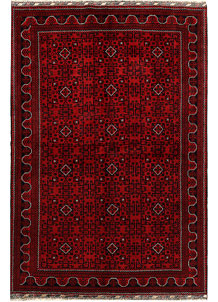 Dark Red Khal Mohammadi 6' 4 x 9' 5 - SKU 69184