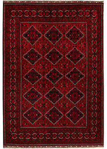 Dark Red Khal Mohammadi 6' 6 x 9' 2 - SKU 69185