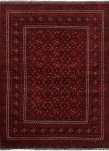 Dark Red Khal Mohammadi 4' 9 x 6' 4 - SKU 69402