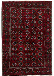 Dark Red Khal Mohammadi 6' 6 x 9' 7 - SKU 69420