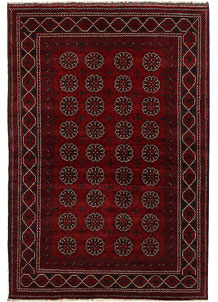 Dark Red Khal Mohammadi 6' 6 x 9' 7 - SKU 69424