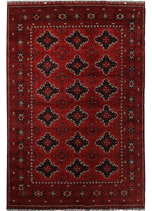 Dark Red Khal Mohammadi 6' 7 x 9' 8 - SKU 69443