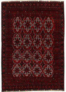Dark Red Khal Mohammadi 6' 8 x 9' 3 - SKU 69450