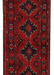 Dark Red Khal Mohammadi 2' 7 x 12' 7 - SKU 69499