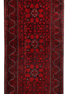 Dark Red Khal Mohammadi 2' 8 x 12' 6 - No. 69569