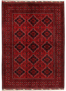 Dark Red Khal Mohammadi 6' 6 x 9' 3 - No. 69595