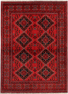 Dark Red Khal Mohammadi 4' 11 x 6' 8 - No. 69602