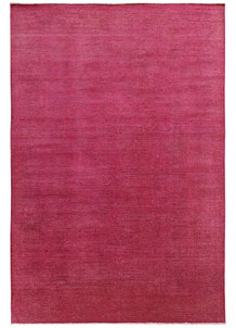 Pale Violet Red Overdyed 6' 5 x 9' 6 - No. 69628