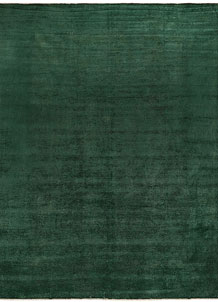 Darkgreen Overdyed 9' 11 x 13' 2 - No. 69636