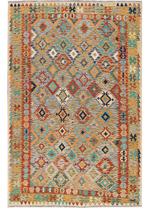 Multi Colored Kilim 6' 9 x 9' 7 - SKU 69652