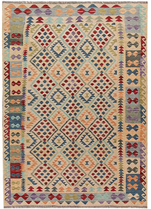 Multi Colored Kilim 5' 7 x 7' 9 - SKU 69695