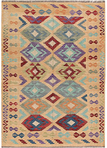 Multi Colored Kilim 5' 10 x 8' - SKU 69698