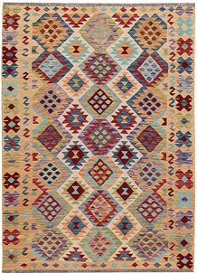 Multi Colored Kilim 5' 1 x 7' - SKU 69788