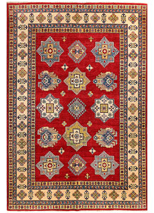 Red Kazak 6' 8 x 9' 8 - SKU 69990