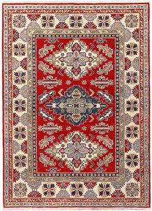 Firebrick Kazak 4' 11 x 6' 8 - SKU 70159
