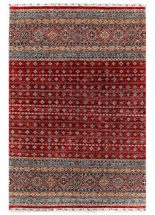 Multi Colored Kazak 5' 8 x 8' - SKU 70182
