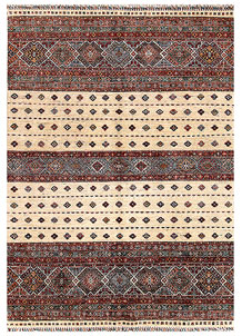 Multi Colored Kazak 5' 8 x 7' 8 - SKU 70195