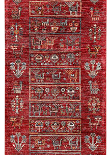 Firebrick Kazak 2' 9 x 10' 5 - SKU 70228
