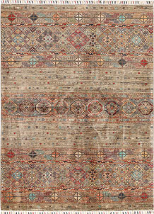 Tan Kazak 5' x 6' 8 - SKU 70865