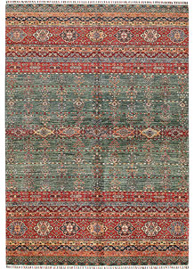 Multi Colored Kazak 6' 10 x 9' 9 - SKU 70872