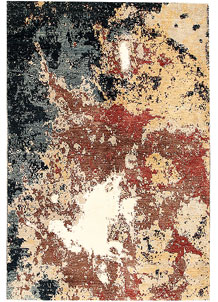Multi Colored Abstract 6' 5 x 9' 7 - SKU 70915