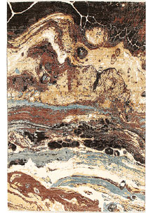 Multi Colored Abstract 6' 4 x 9' 7 - SKU 70921