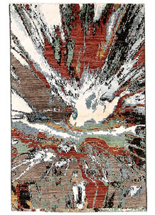 Multi Colored Abstract 4' x 6' 3 - SKU 70934