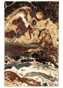 Multi Colored Abstract 3' 10 x 5' 11 - SKU 70937