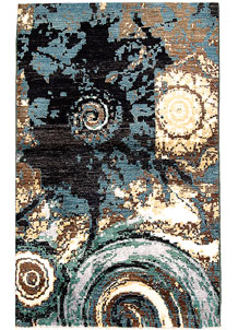 Multi Colored Abstract 4' x 6' 4 - SKU 70959