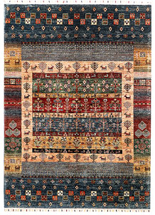Multi Colored Kazak 5' x 6' 9 - SKU 71229