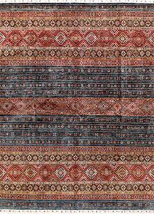 Multi Colored Kazak 8' 2 x 9' 10 - SKU 71285