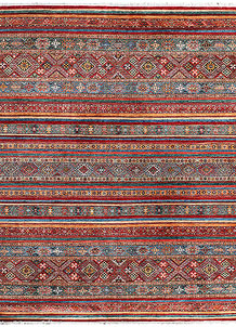 Multi Colored Kazak 8' 4 x 9' 8 - SKU 71527