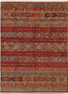 Multi Colored Kazak 8' x 10' 9 - SKU 71560