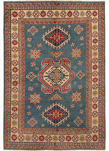 Cadet Blue Kazak 6' 6 x 9' 6 - SKU 71570