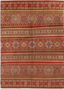 Firebrick Kazak 6' 8 x 9' 4 - SKU 71571